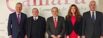 FIDBAN firma un convenio con la Cámara de Comercio de España junto a FUNIBER y la Universidad Europea del Atlántico